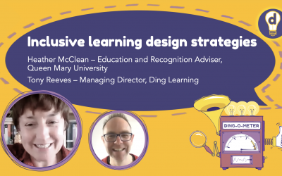 Heather McClean: Inclusive learning design strategies