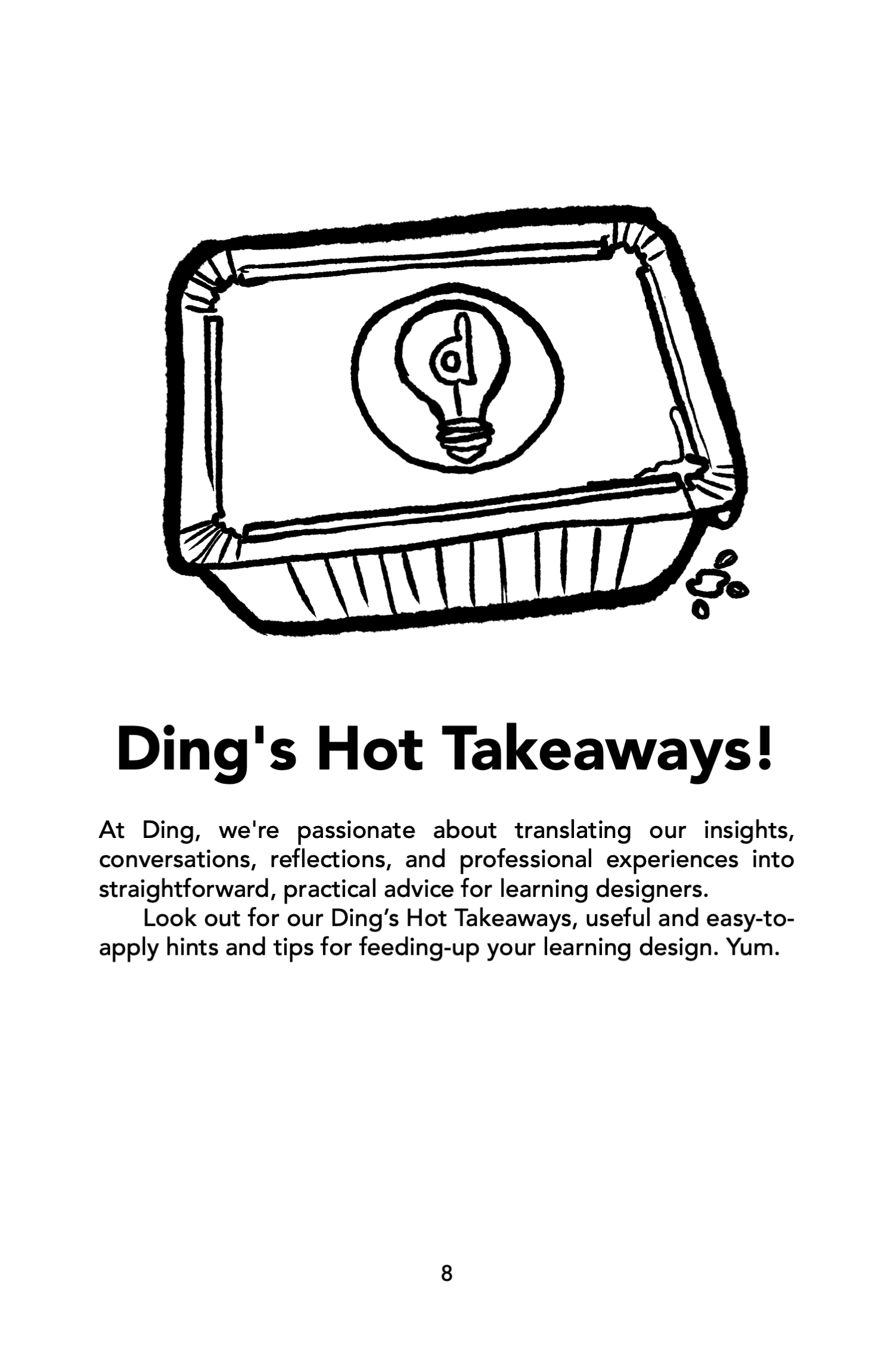Ding's Hot Takeaways