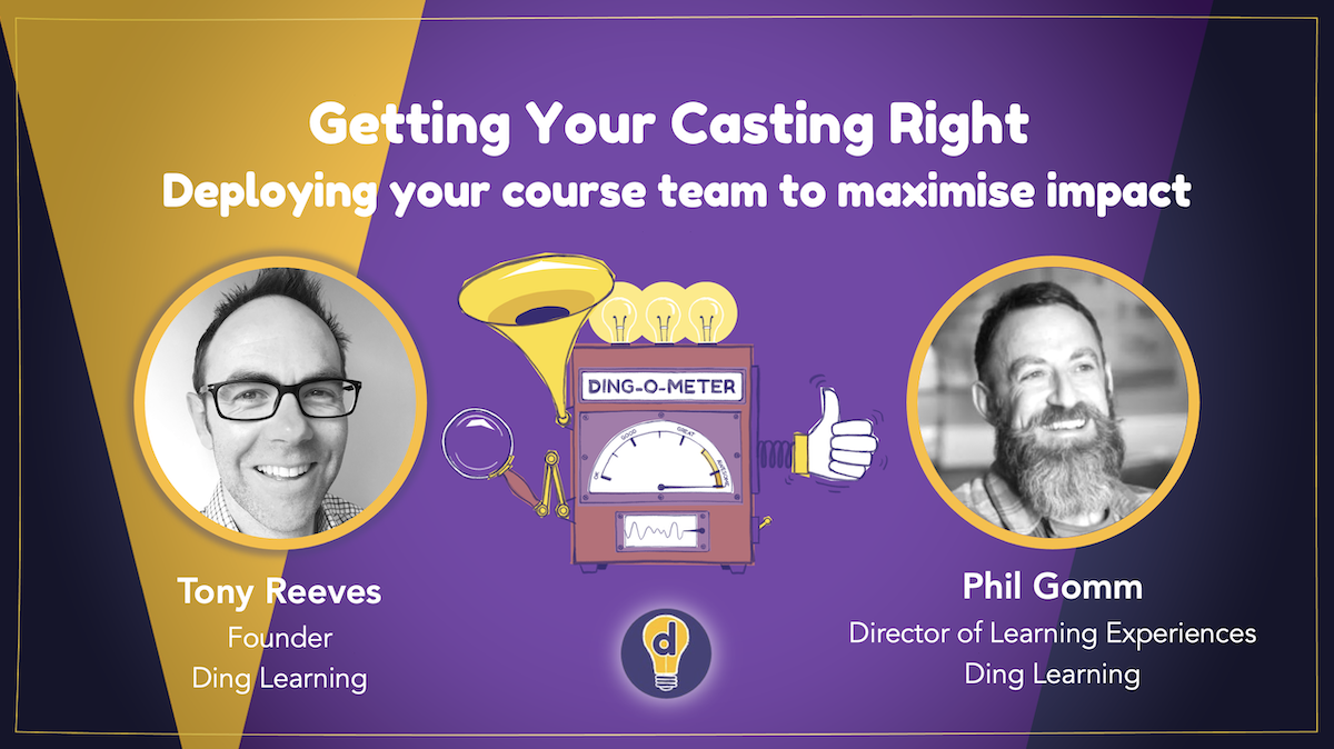 Getting your casting right: Deploying your course team to maximise impact